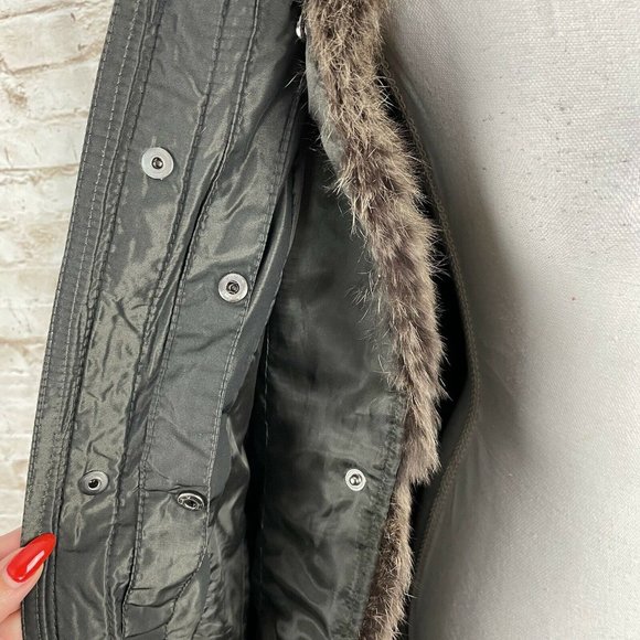 BCBGeneration coat women’s size S military green - Picture 6 of 12